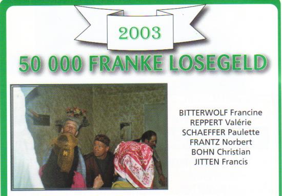 50 000 franke losegeld